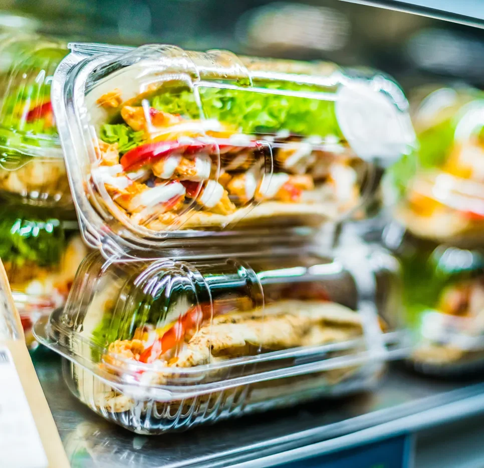 sandwich store shelf