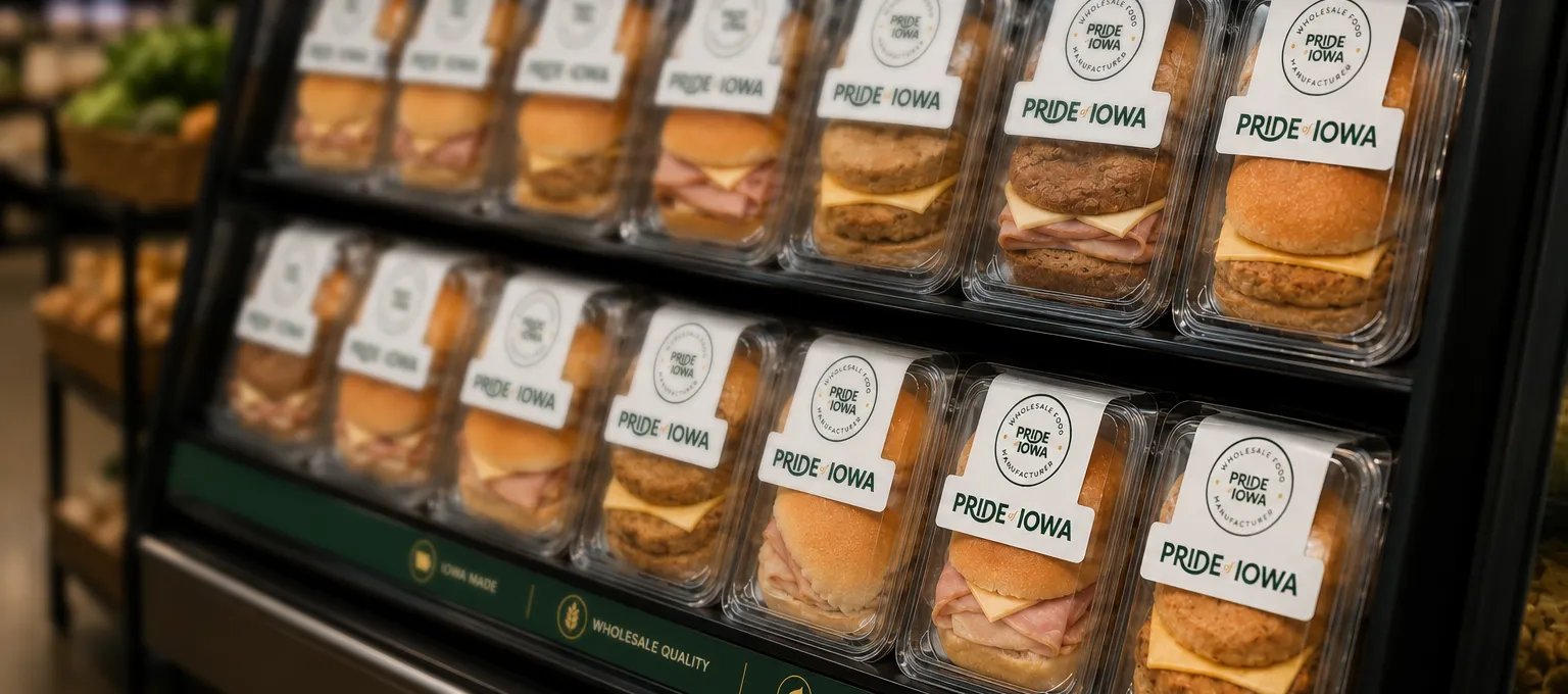 sandwich store mockup